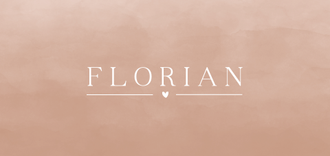 Minimalistisch geboortekaartje jongen met watercolor achtergrond