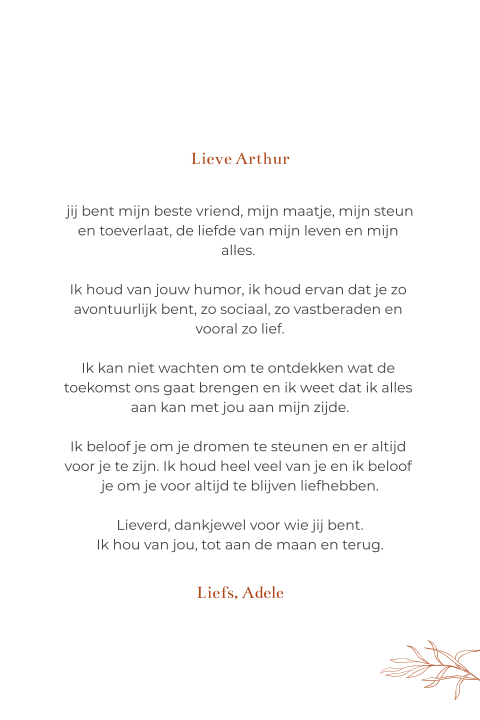 Kaart binnenkant
