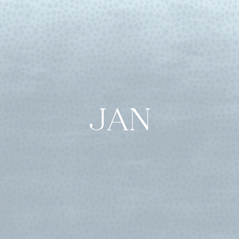 vierkant geboortekaartje jongen met blauwe achtergrond