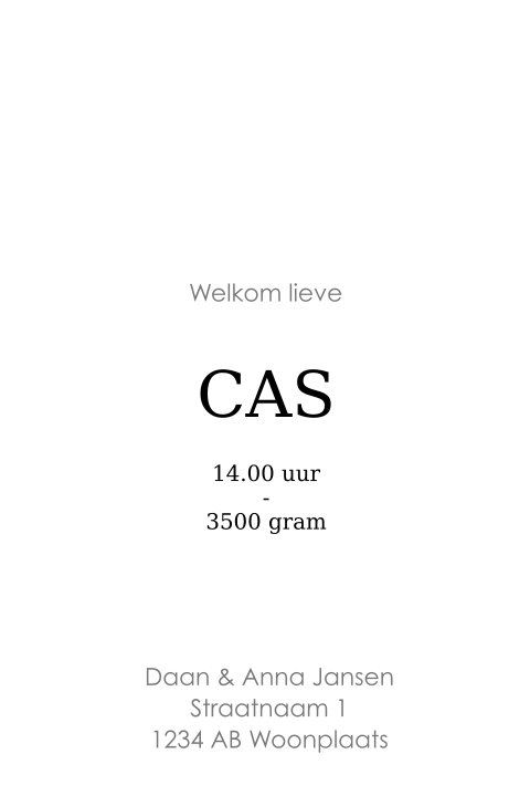 Kaart binnenkant
