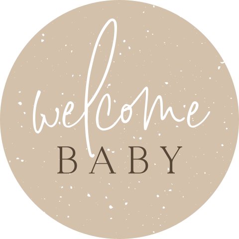 Sluitzegel Welcome baby
