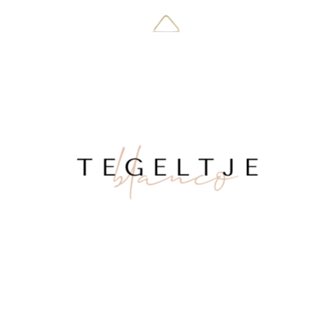 Blanco tegeltje 15x15 cm