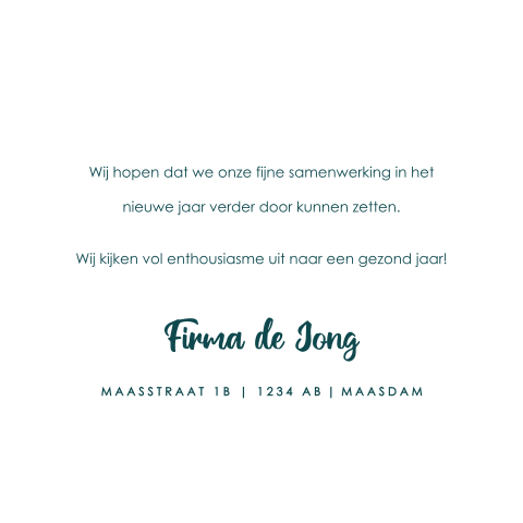 Kaart binnenkant