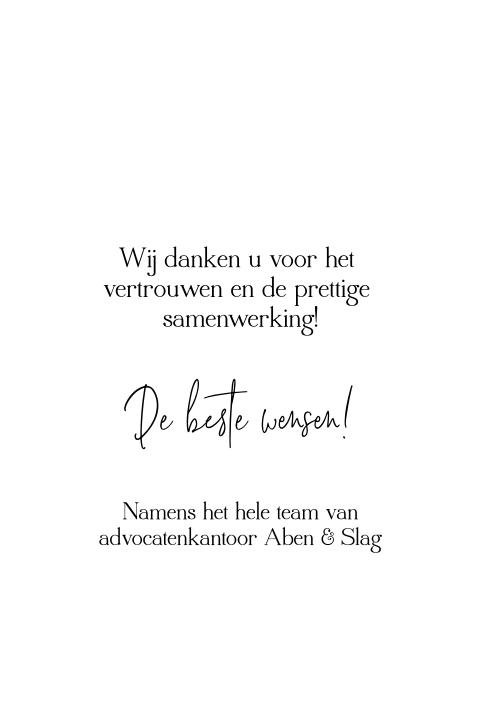 Kaart binnenkant