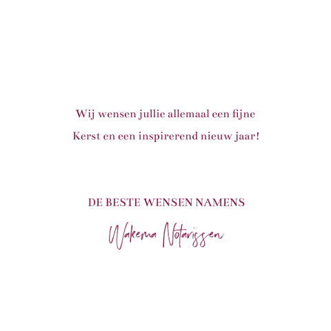 Kaart binnenkant