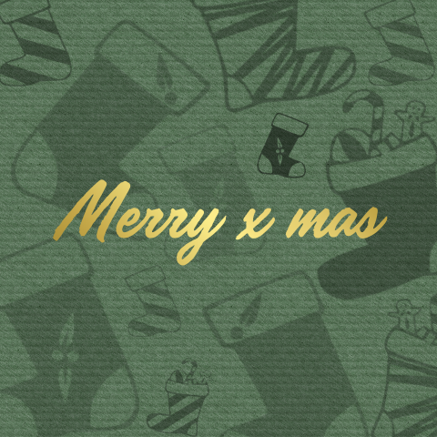 Kraft - groene kerstsokjes