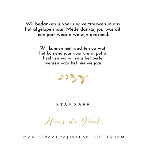 Kaart binnenkant
