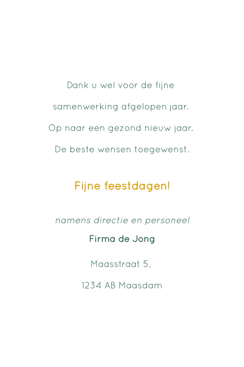 Kaart binnenkant