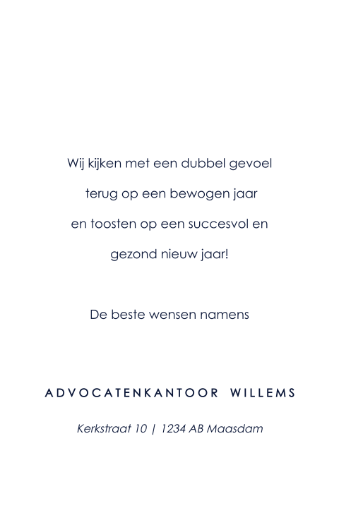Kaart binnenkant