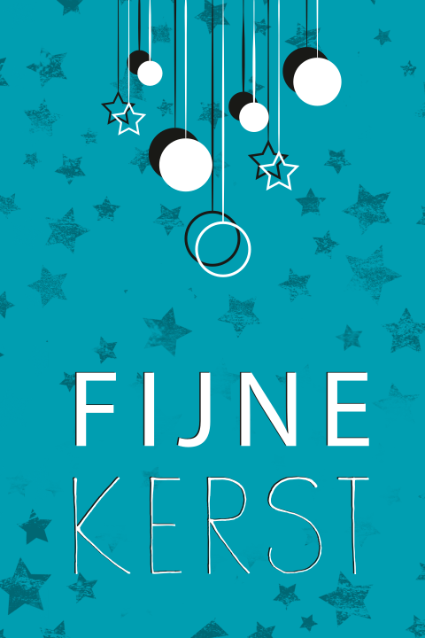 Typografie kerstkaart