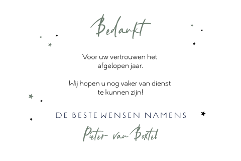Kaart binnenkant