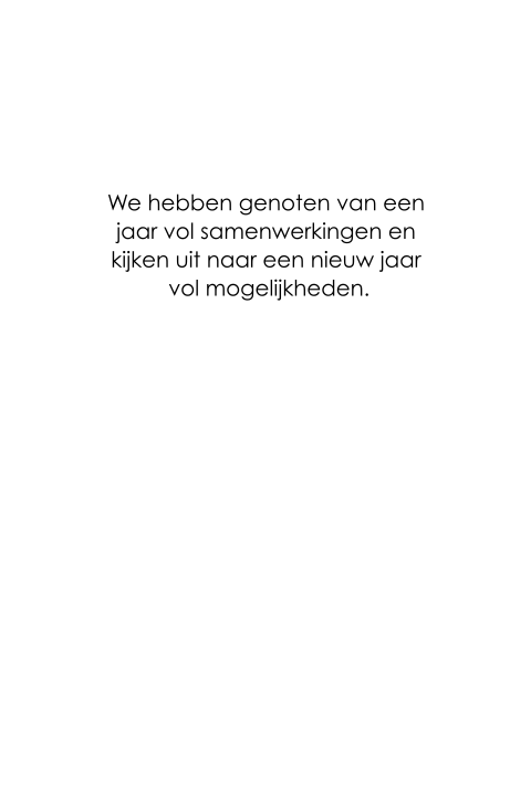 Kaart binnenkant