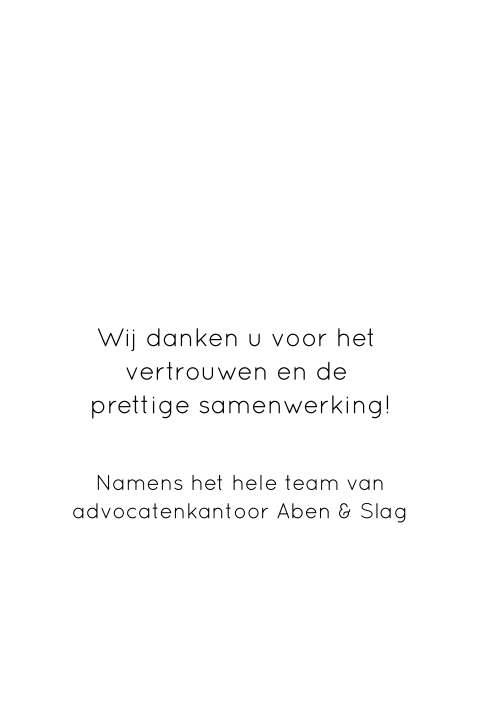 Kaart binnenkant