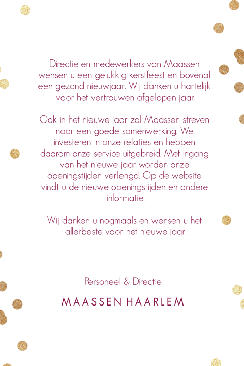 Kaart binnenkant