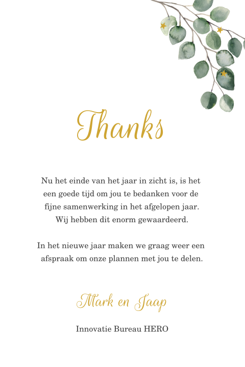 Kaart binnenkant