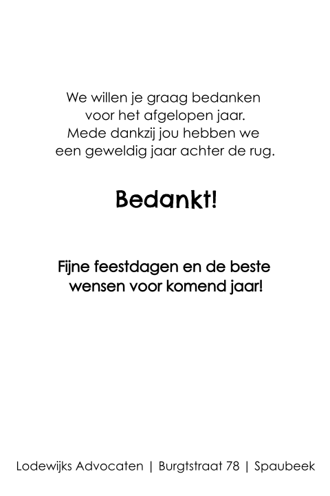 Kaart binnenkant