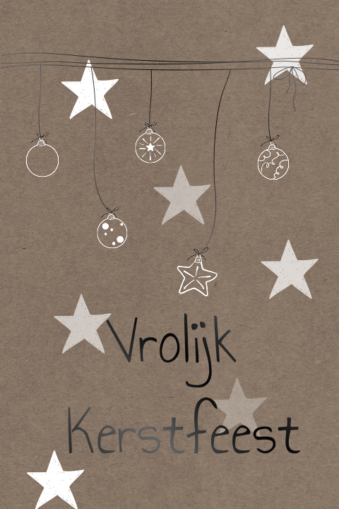 Lijnen - kerstballen aan een lijntje