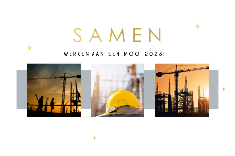 Zakelijke kerstkaart maken met fotos