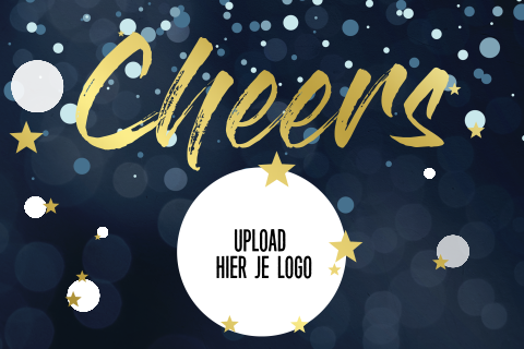 Folie - logo Cheers goud