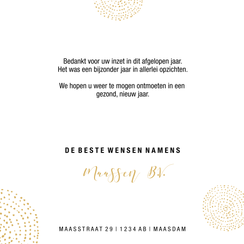 Kaart binnenkant