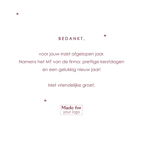 Kaart binnenkant