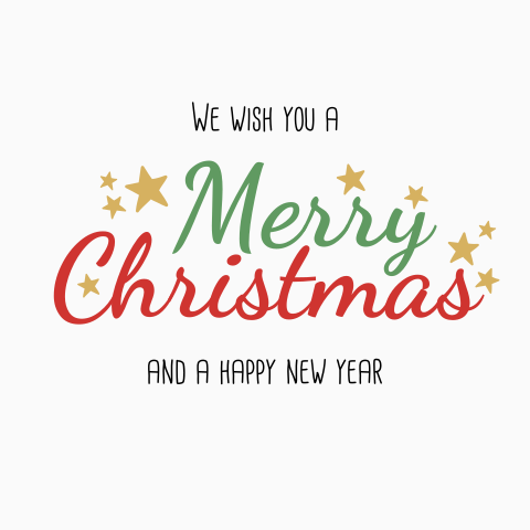 Kleurrijke Merry Christmas