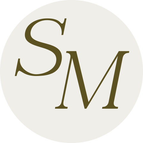 Sluitsticker envelop met initialen