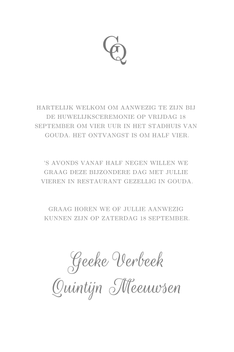Kaart binnenkant