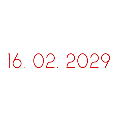 Sluitzegel bij trouwkaart met trouwdatum