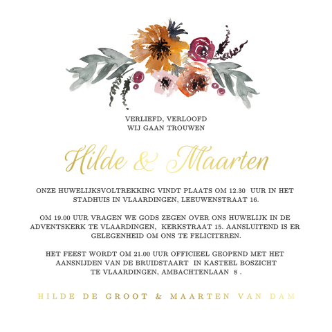 Kaart binnenkant