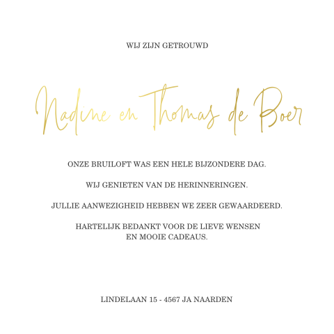 Kaart binnenkant