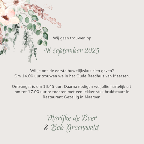 Kaart binnenkant