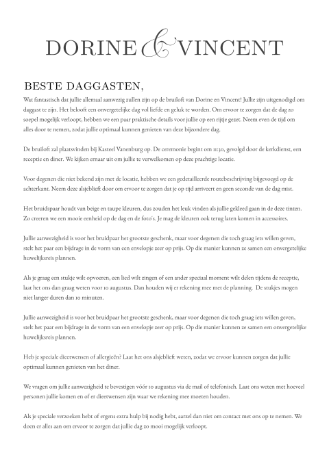 Klassiek inlegvel A4-formaat
