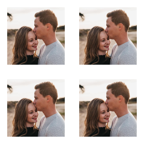 Fotolabel voor aan kaart