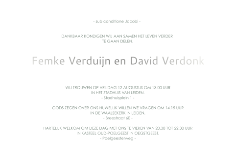 Kaart binnenkant