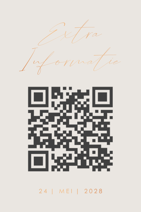 Extra informatie met qr-code