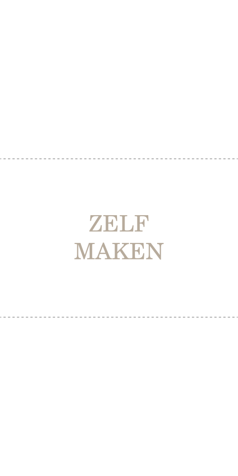 Drieluik trouwkaart liggend - zelf maken