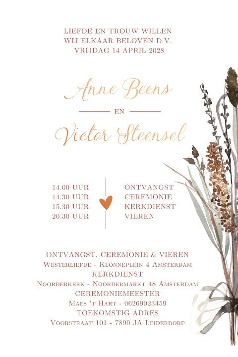 Kaart binnenkant