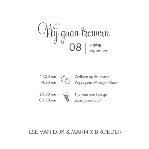 Kaart binnenkant