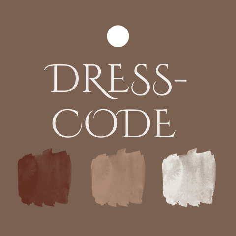 Stijlvol dresscode labeltje