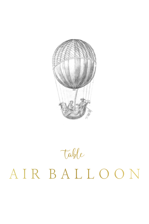 Tafelnummer met illustratie