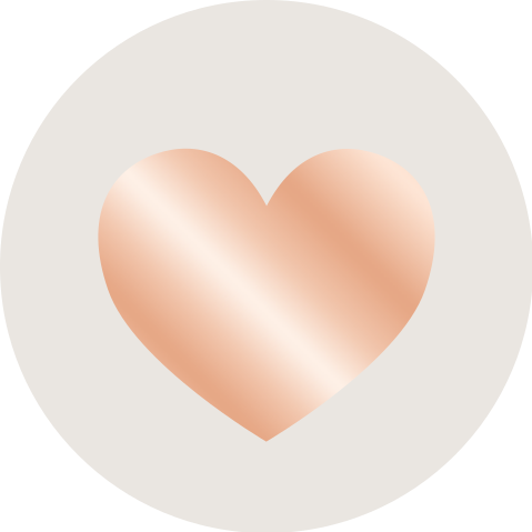Sluitsticker met hartje