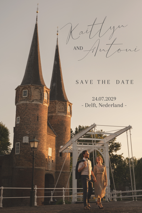 Save the Date met foto
