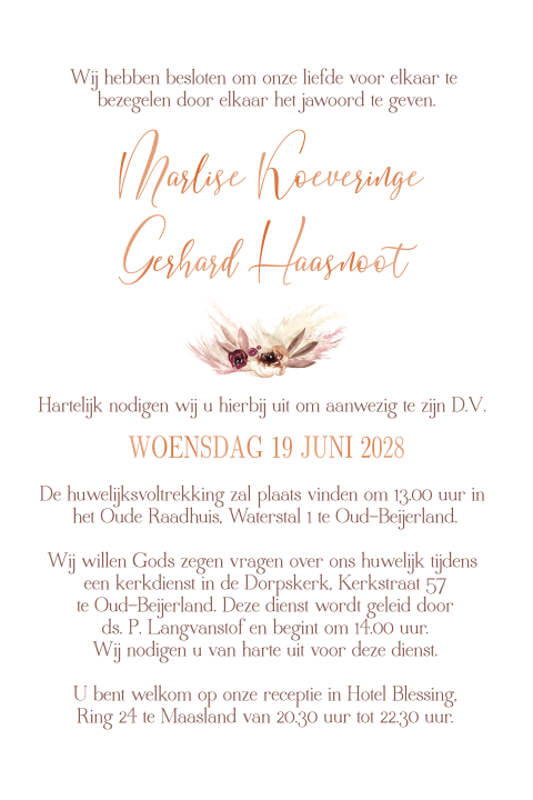 Kaart binnenkant
