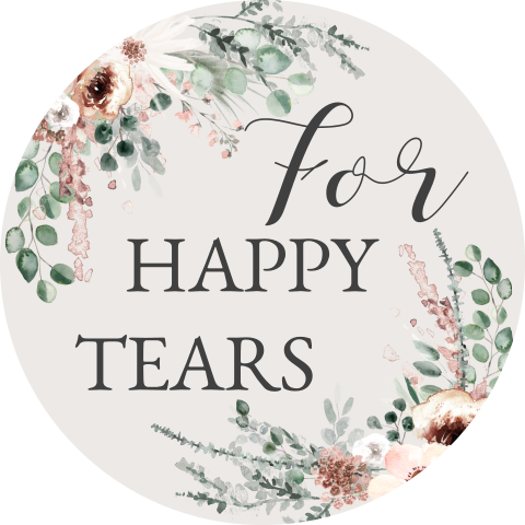 Sticker For Happy tears: Bohemian Gold