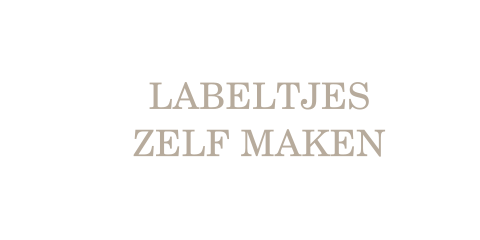 Labeltje rechthoek - 7 bij 3,5 cm per 10 stuks