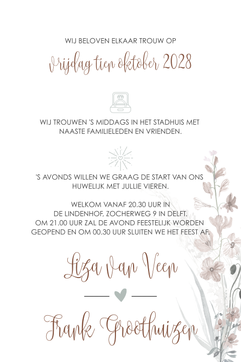 Kaart binnenkant