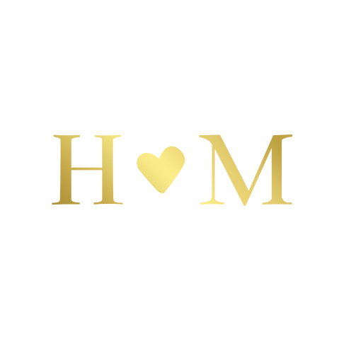 Klassieke sluitsticker met logo in goudfolie