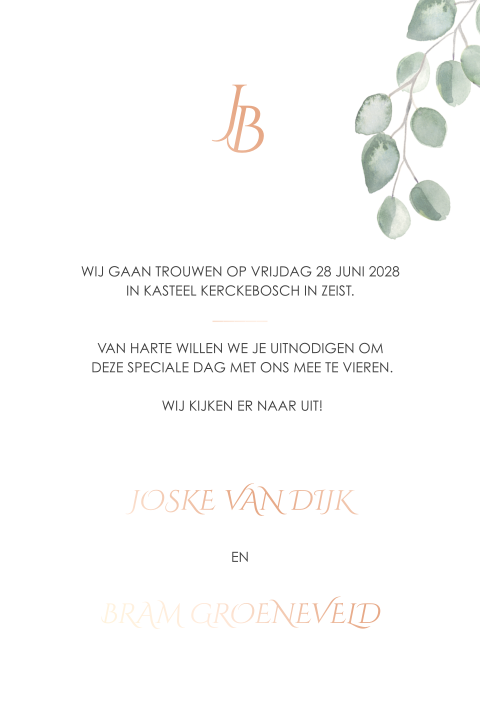 Kaart binnenkant