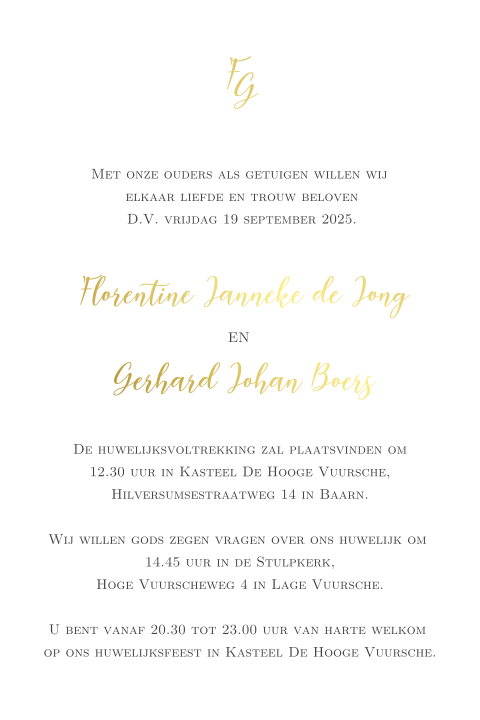 Kaart binnenkant